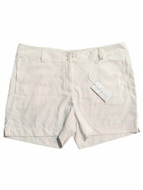 Maggie Lane Golfsmith International Woman’s White Golf Shorts Size 16